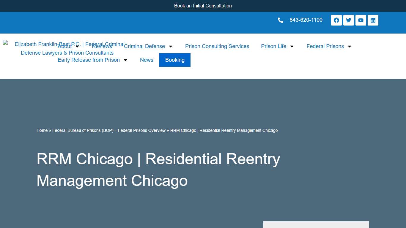 RRM Chicago - Residential Reentry Management Chicago